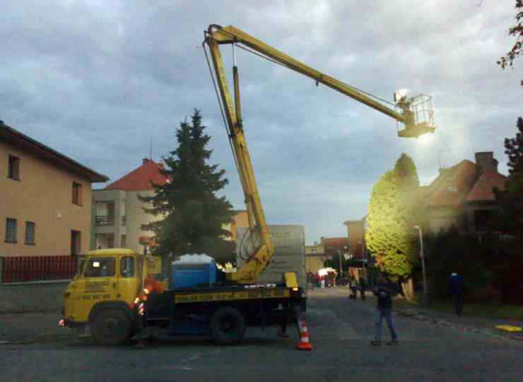 Pracovní plošiny pro film a fotografie